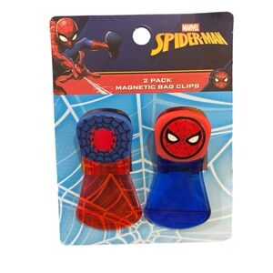 Marvel Spider-Man 2Pk Magnetic Bag Clips